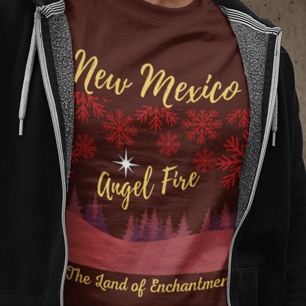 Angel Fire New Mexico t-shirt, NM t-shirt, NM Land of Enchantment, Angel Fire ski resort NM