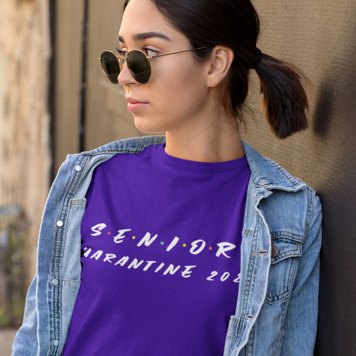 senior graduating class 2020 quarantine tee shirt