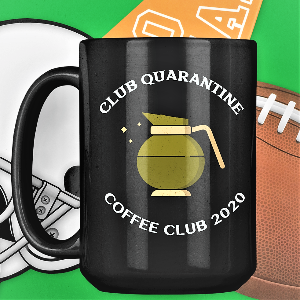 funny coffee mug quarantine