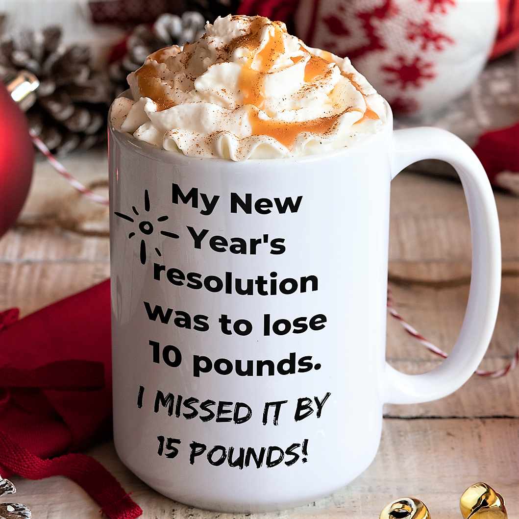 funny new years coffee mug