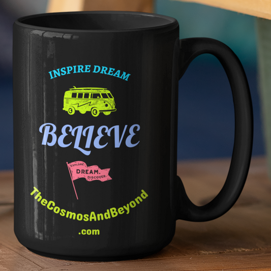 VW Mug volkswagen bus enthusiast coffee mug the cosmos and beyond