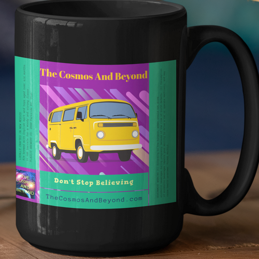coffee mug with yellow bus for that vw lover volkswagen enthusiast
