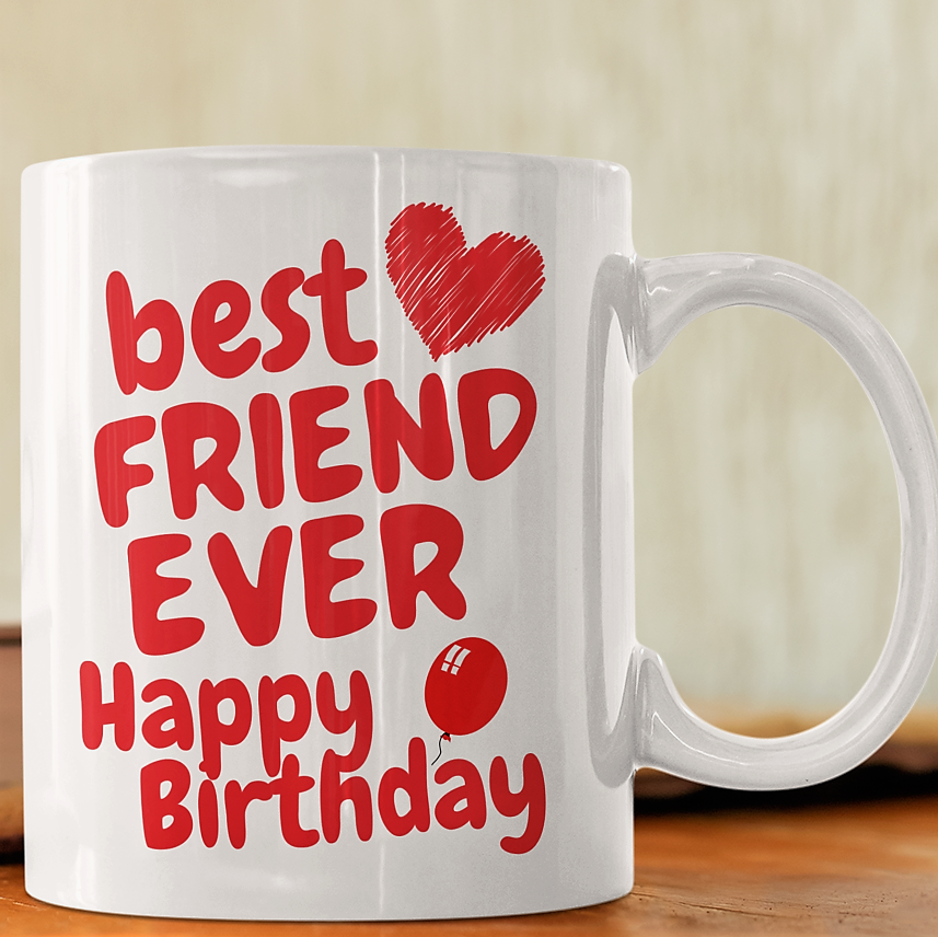 birthday gift for friend | happy birthday mug | best friend coffee mug