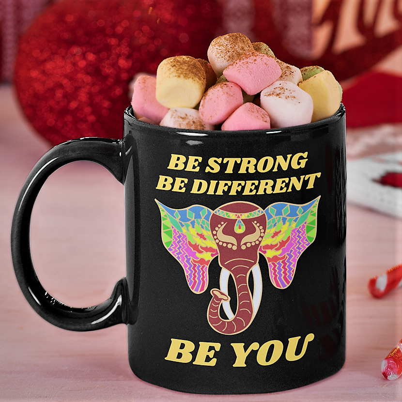 Christmas coffee mug gift, inpirational sayings, lgbtq community, gift for gay brother