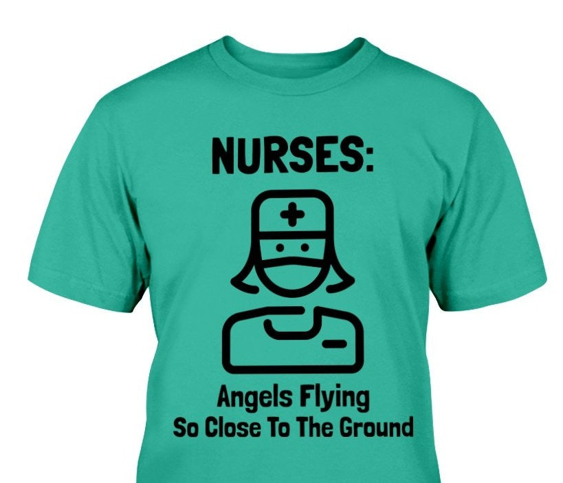 nurses angels front line health workers t shirts