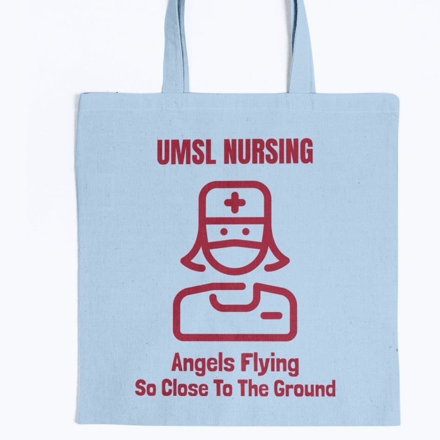 UMSL gift, tote bag, nurse gift bag, UMSL Nursing