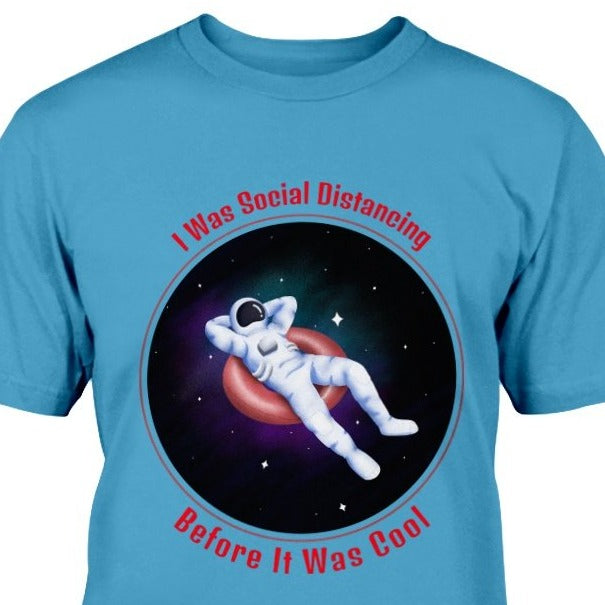 social distancing tee the cosmos and beyond