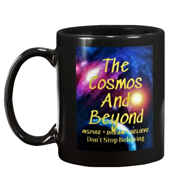 the cosmos and beyond coffee mug, christmas gift for dad, space lovers gift, alien spaceship
