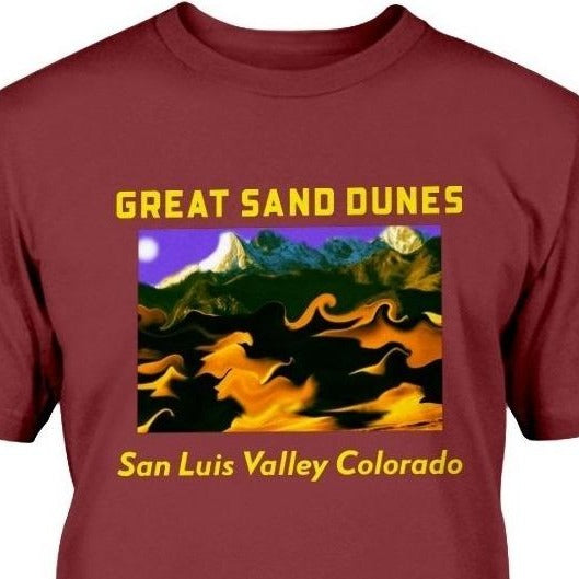 Colorado t-shirt great sands san luis valley