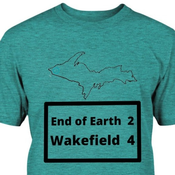 Wakefield Mi Michigan t-shirt UP Upper Peninsula Yooper