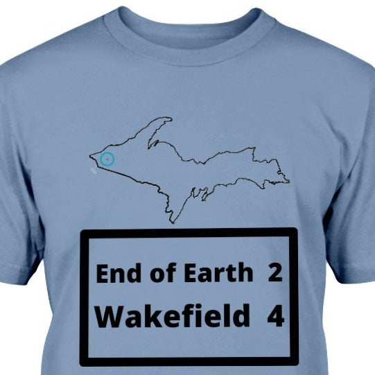 Wakefield Michigan MI t shirt yooper tee UP MI upper peninsula 