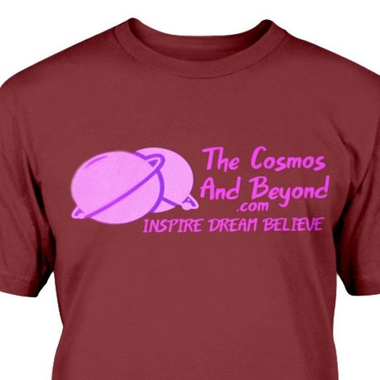 the cosmos and beyond inspirational tee shirt t-shirt