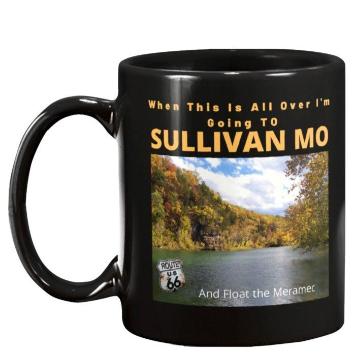 Meramec River Sullivan Mo Route 66 coffee mug
