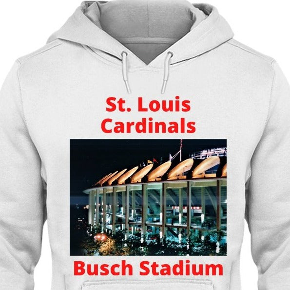 St. Louis Cardinals Baseball Old Busch Stadium Hoodie
