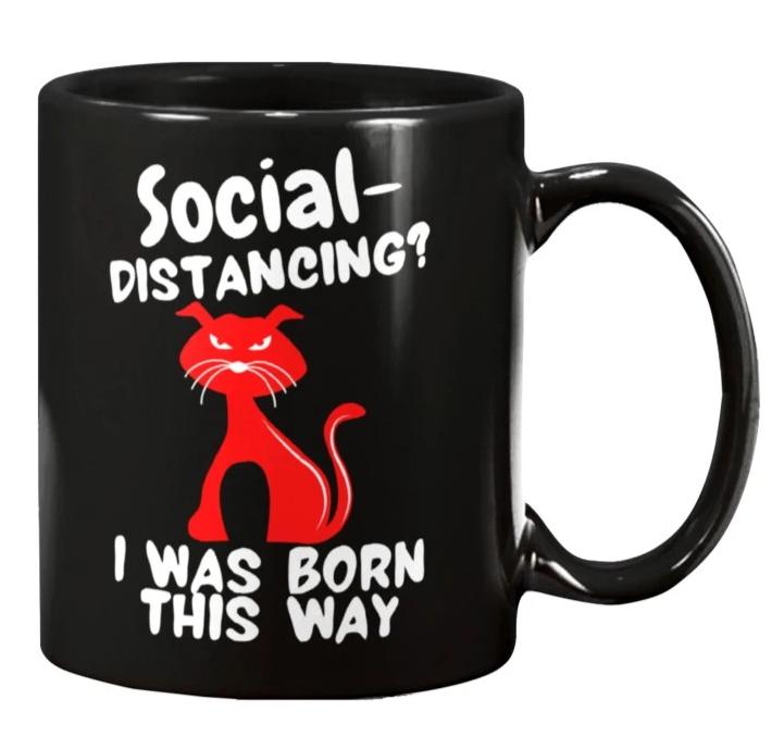 cat mug amazon | cat mug walmart | cat mug target, social distancing gift