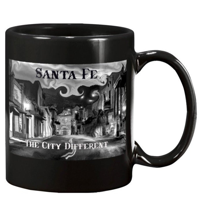 Santa Fe New Mexico coffee mug The City Different art scene