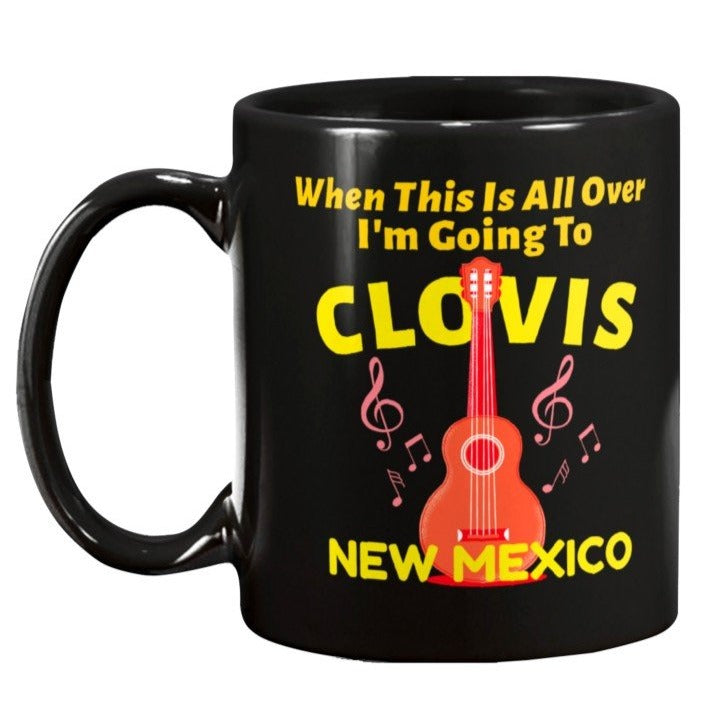 music city clovis nm social distancing coffee mug new mexico buddy holly