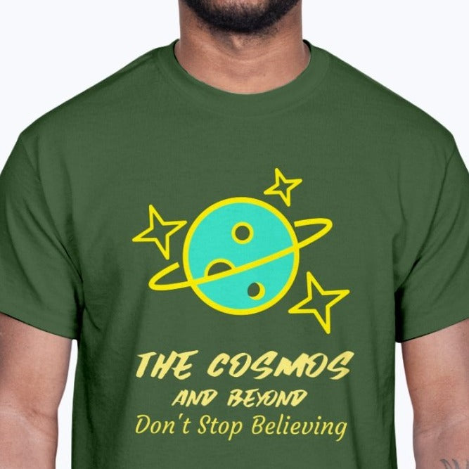 the cosmos and beyond inspirational tee shirt t-shirt
