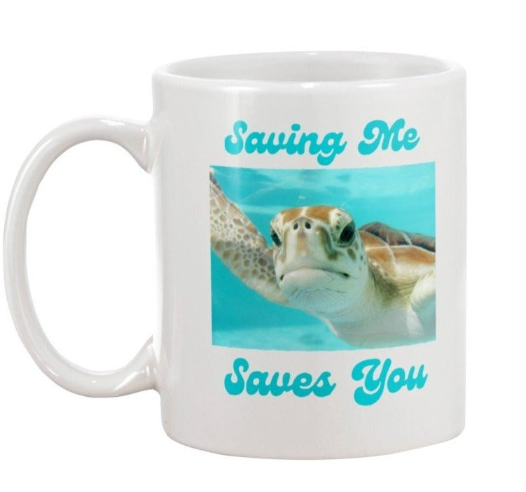 save the earth coffee mug