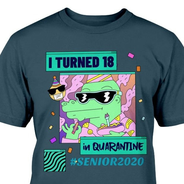18th birthday graduation t shirt unique gift