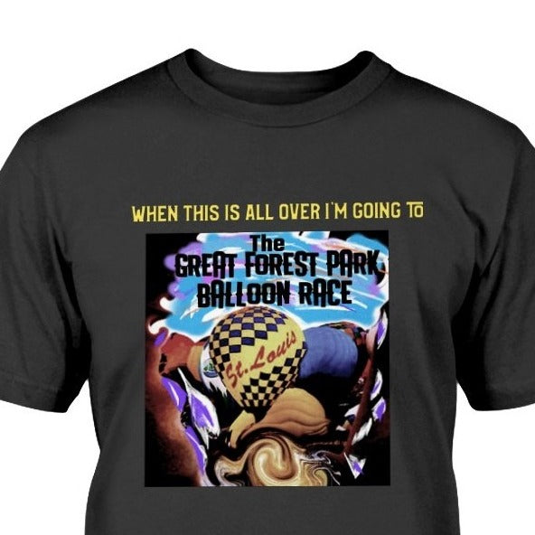 forest park balloon race t-shirt