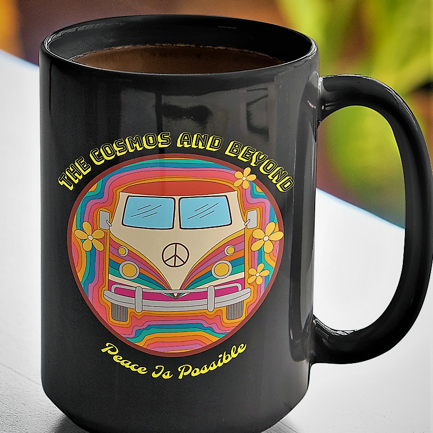 vw volkswagen lover enthusiast coffee mug harley fan peace sign