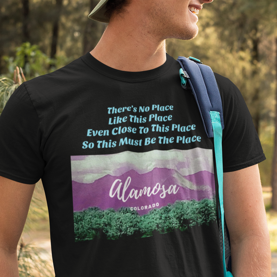 Alamosa Colorado mountains t-shirt unique gift 