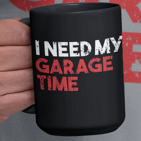 Great coffee mug for working in the garage unique gift fathers day for dad mechanic