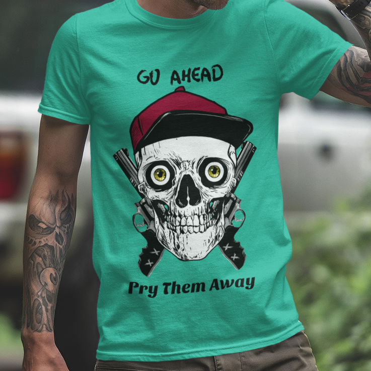 skull and motorcycle shirt
