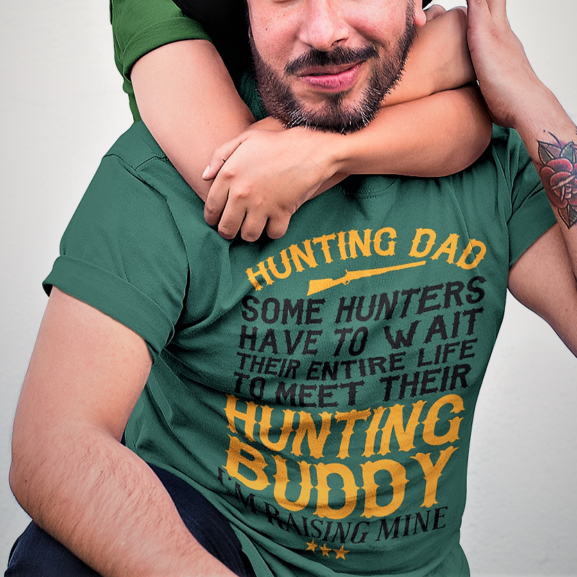 HUNTING DAD HUNTING BUDDY T-shirt